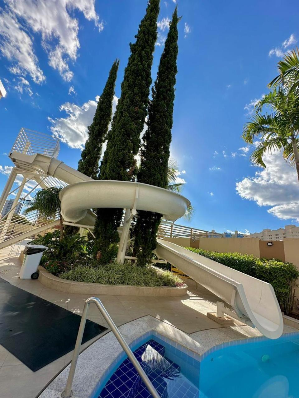Апарт готель Caldas Novas - Prive Das Thermas II - Apto 3 Quartos - Parque Aquatico Екстер'єр фото