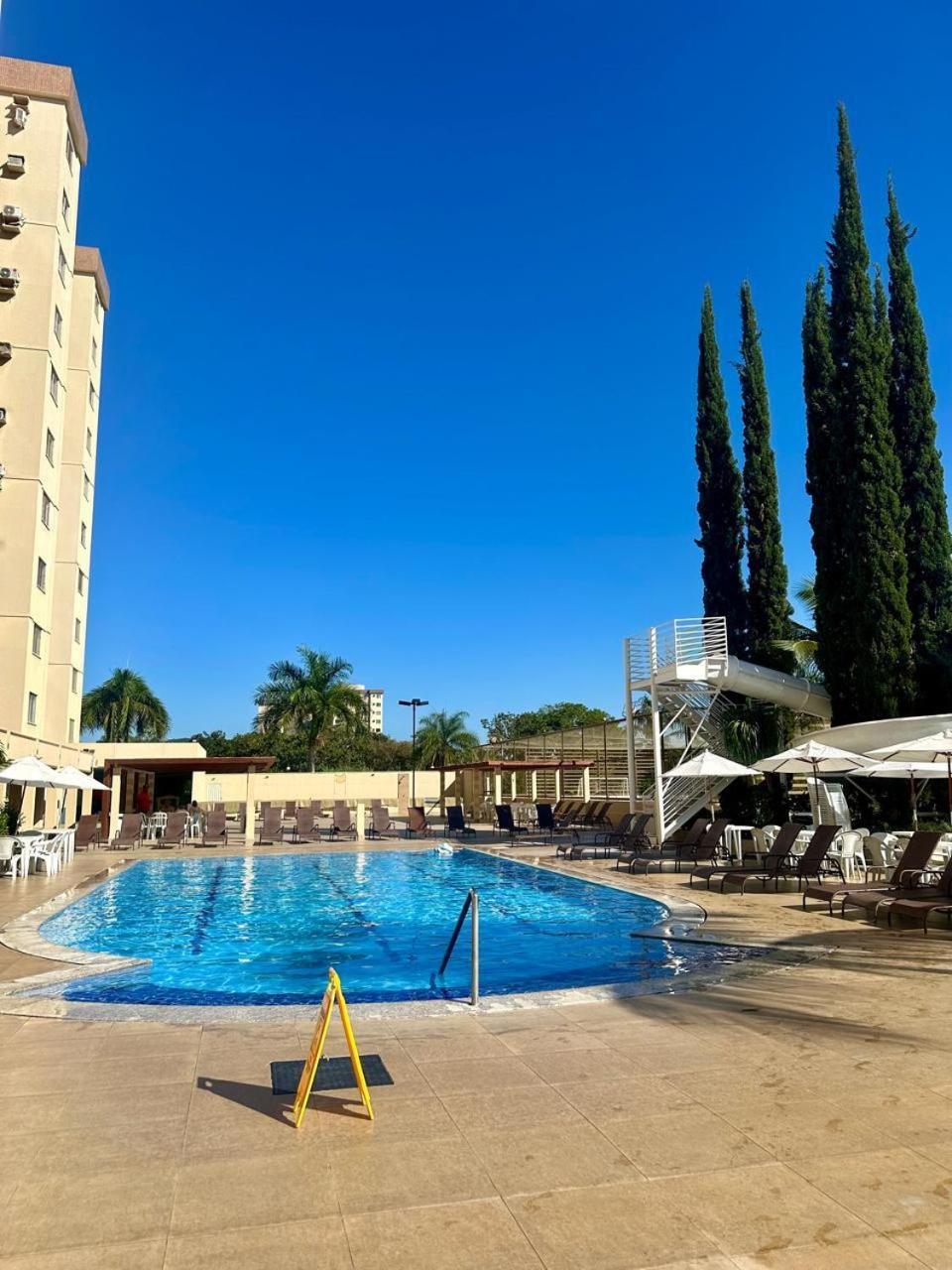 Апарт готель Caldas Novas - Prive Das Thermas II - Apto 3 Quartos - Parque Aquatico Екстер'єр фото