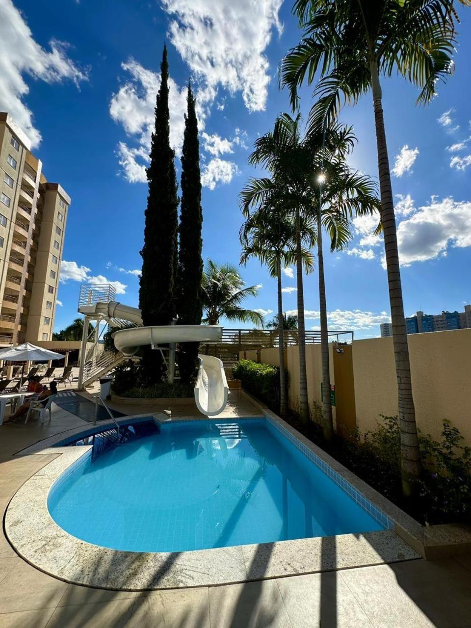 Апарт готель Caldas Novas - Prive Das Thermas II - Apto 3 Quartos - Parque Aquatico Екстер'єр фото