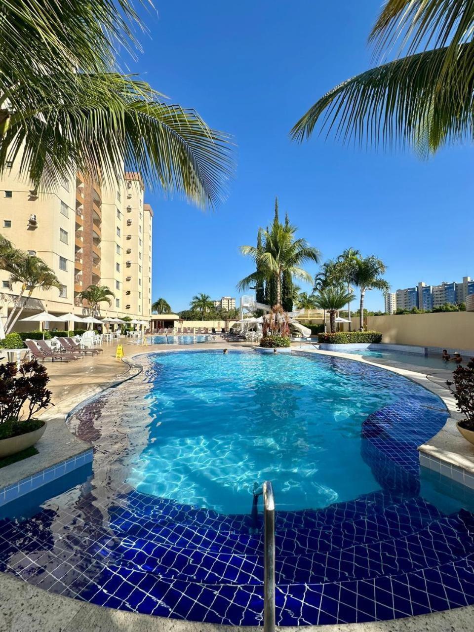 Апарт готель Caldas Novas - Prive Das Thermas II - Apto 3 Quartos - Parque Aquatico Екстер'єр фото